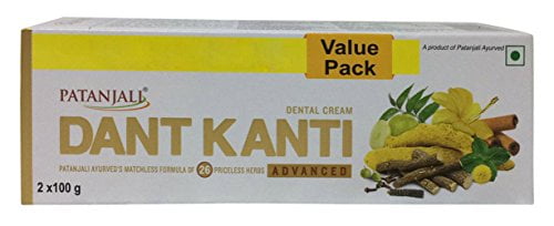 Patanjali Dentol Cream - Dant Kanti, 200g Combo Pack