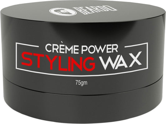 Beardo Cream Power Styling Wax | Hair Wax Men | Styling Wax | Volumizing Wax | Natural Fin
