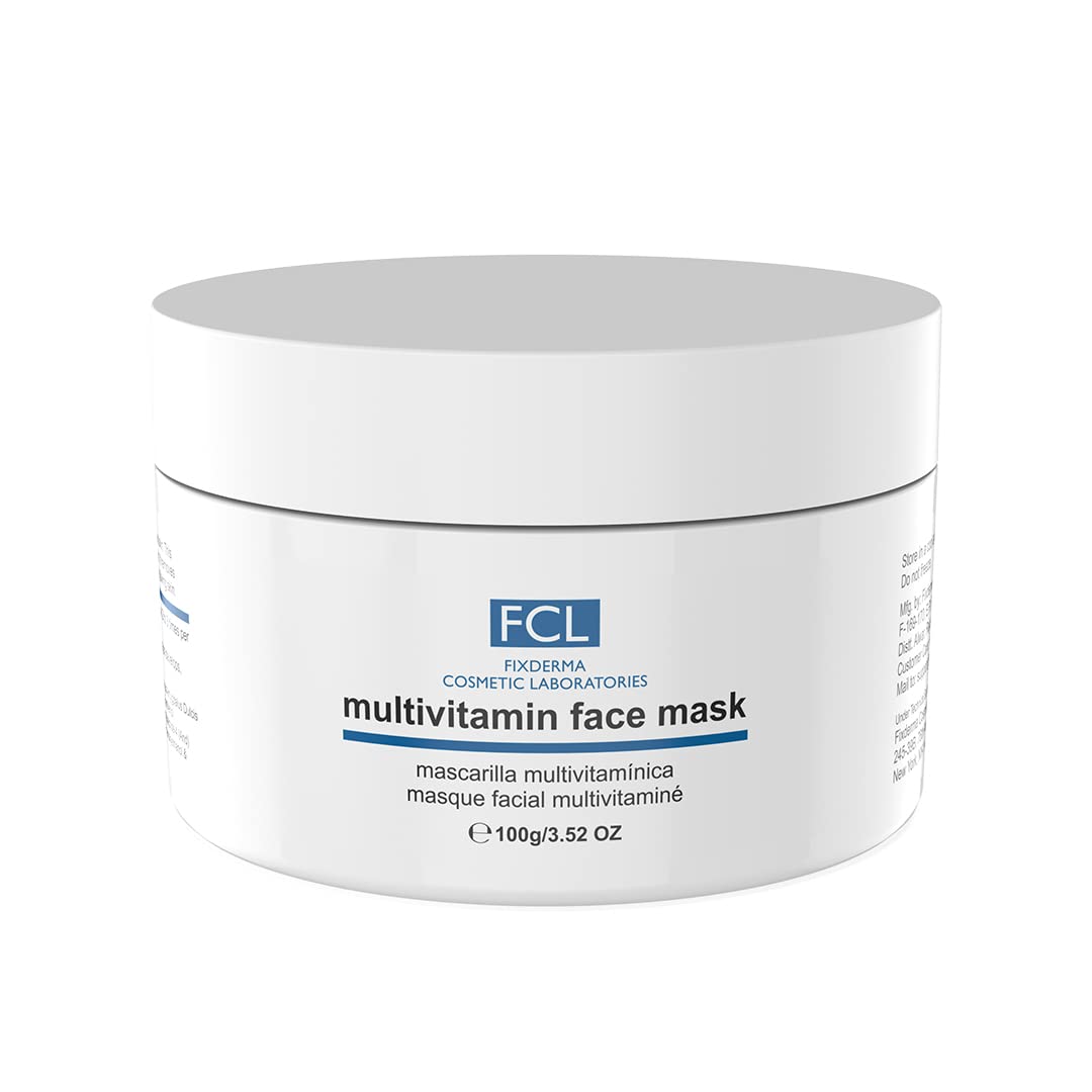 FIXDERMA COSMETIC LABORATORIES Multivitamin FaceMask Enriched with Vitamins | Improves Ski