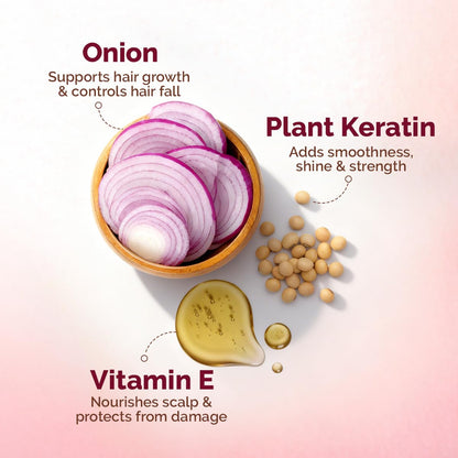 Mamaearth Onion Hair Fall Shampoo: 250 ml