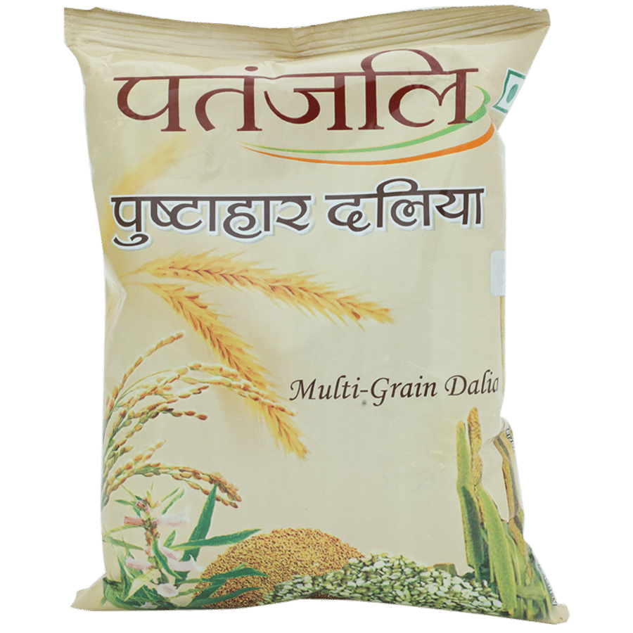 Patanjali Multigrain Dalia, 500 g Pouch