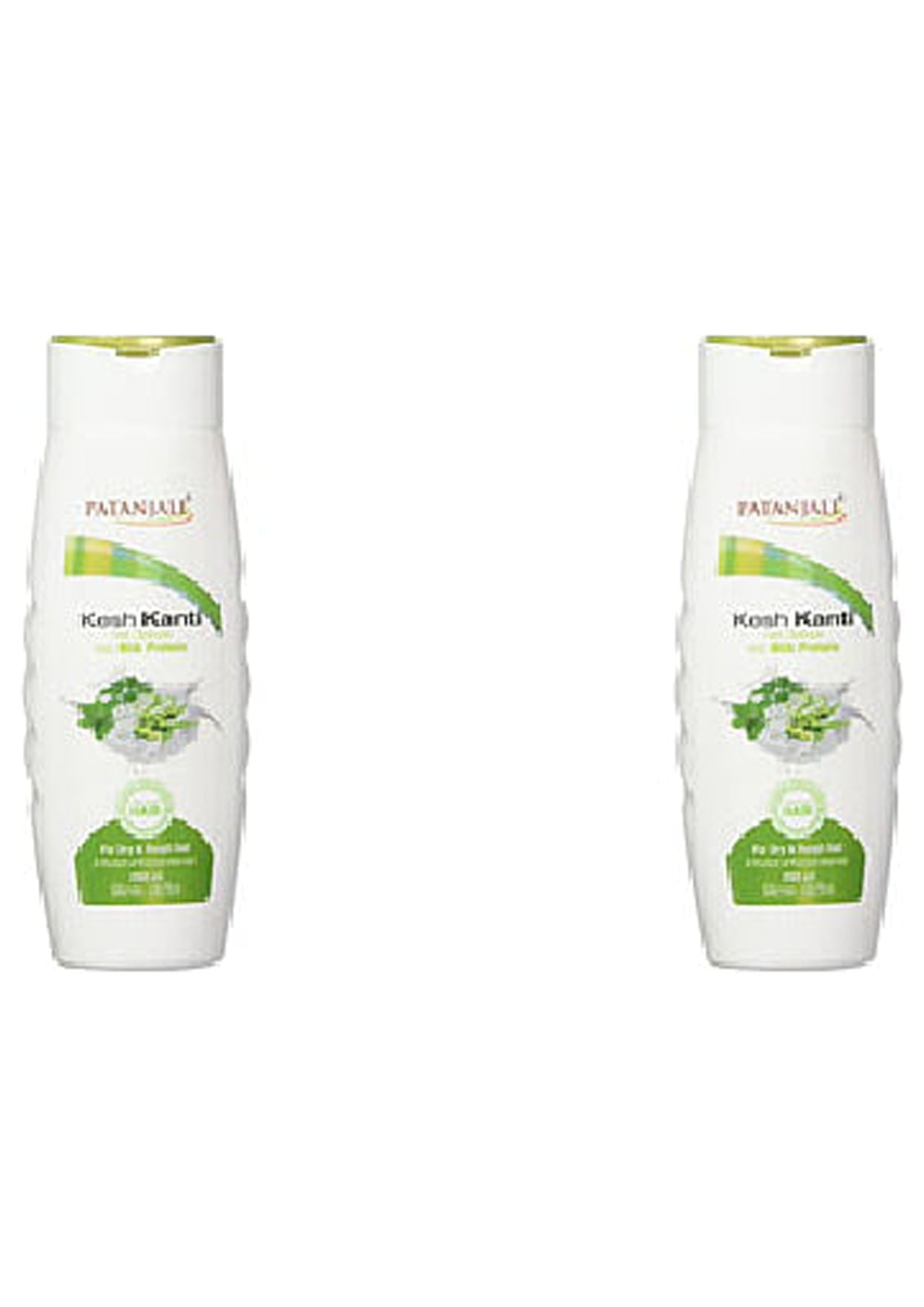 Pack Of 2 - Patanjali Milk Protein Hair Cleanser Shampoo - 200 Ml (6.76 Oz)