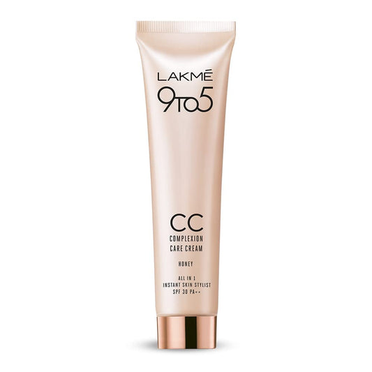 Lakme 9to5 CC Cream with SPF30 PA++ - Bronze |Enriched with 3% Niacinamide|Lightweight Moi