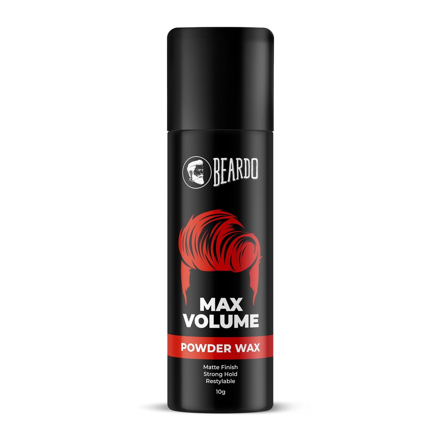 Beardo Max Volume Powder Wax, 10 Gm | Powder Hair Wax Men | Hair Styling Wax For Matte Fin
