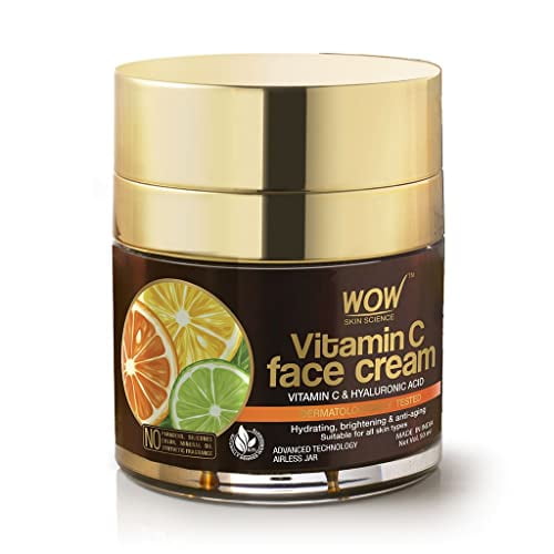 WOW Skin Science Natural Vitamin C Moisturizer Face Cream - 1.69 oz / 50ml