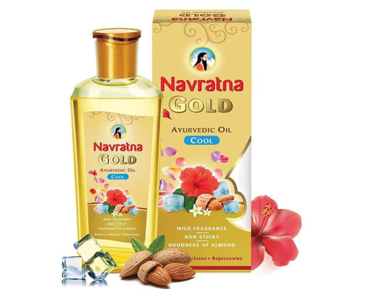 Navratna Gold Ayurvedic Oil Cool 500 ml Oil