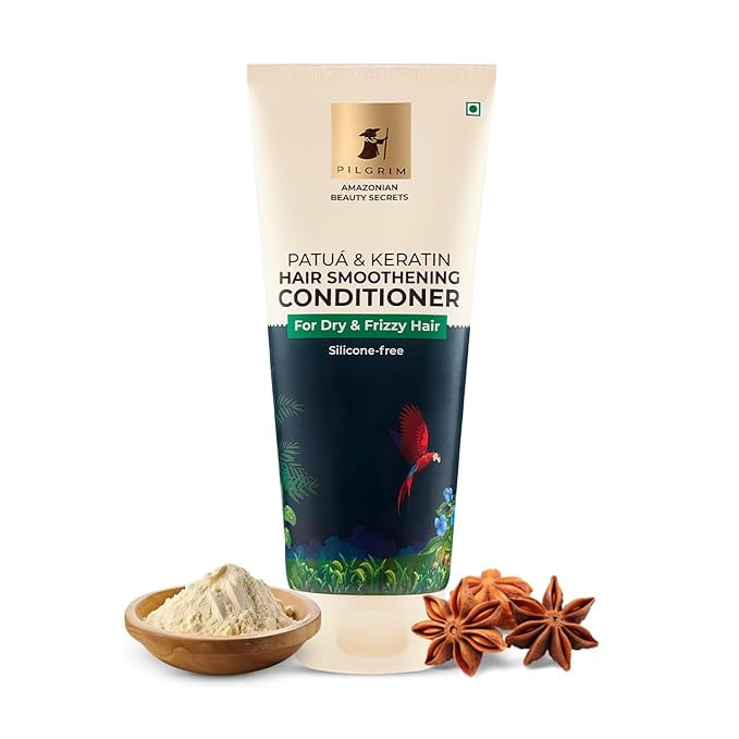 Pilgrim Amazonian PatuÃ¡ & Keratin Hair Smoothing Conditioner-Unscented- For Dry & Frizzy