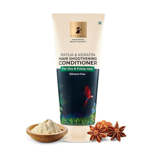 Pilgrim Amazonian PatuÃ¡ & Keratin Hair Smoothing Conditioner-Unscented- For Dry & Frizzy