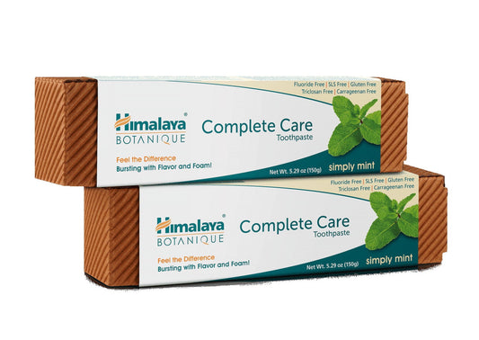 Himalaya Botanique Complete Care Toothpaste with Xylitol and Neem, Mint Flavor, 5.29 oz, 2