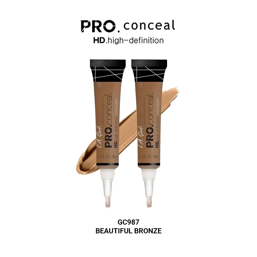 LA Girl Pro Conceal HD Concealer ( Pack Of 2 ) Beautiful Bronze GC987
