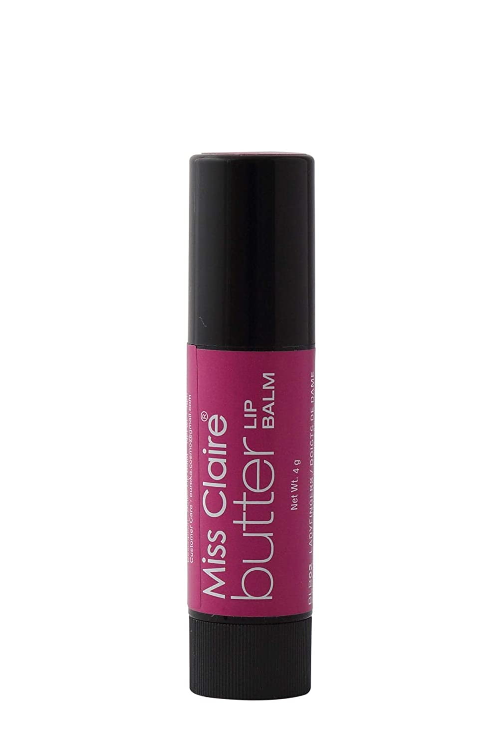 Miss Claire Butter LipBalm Ladyfingers, Pink, 4 g