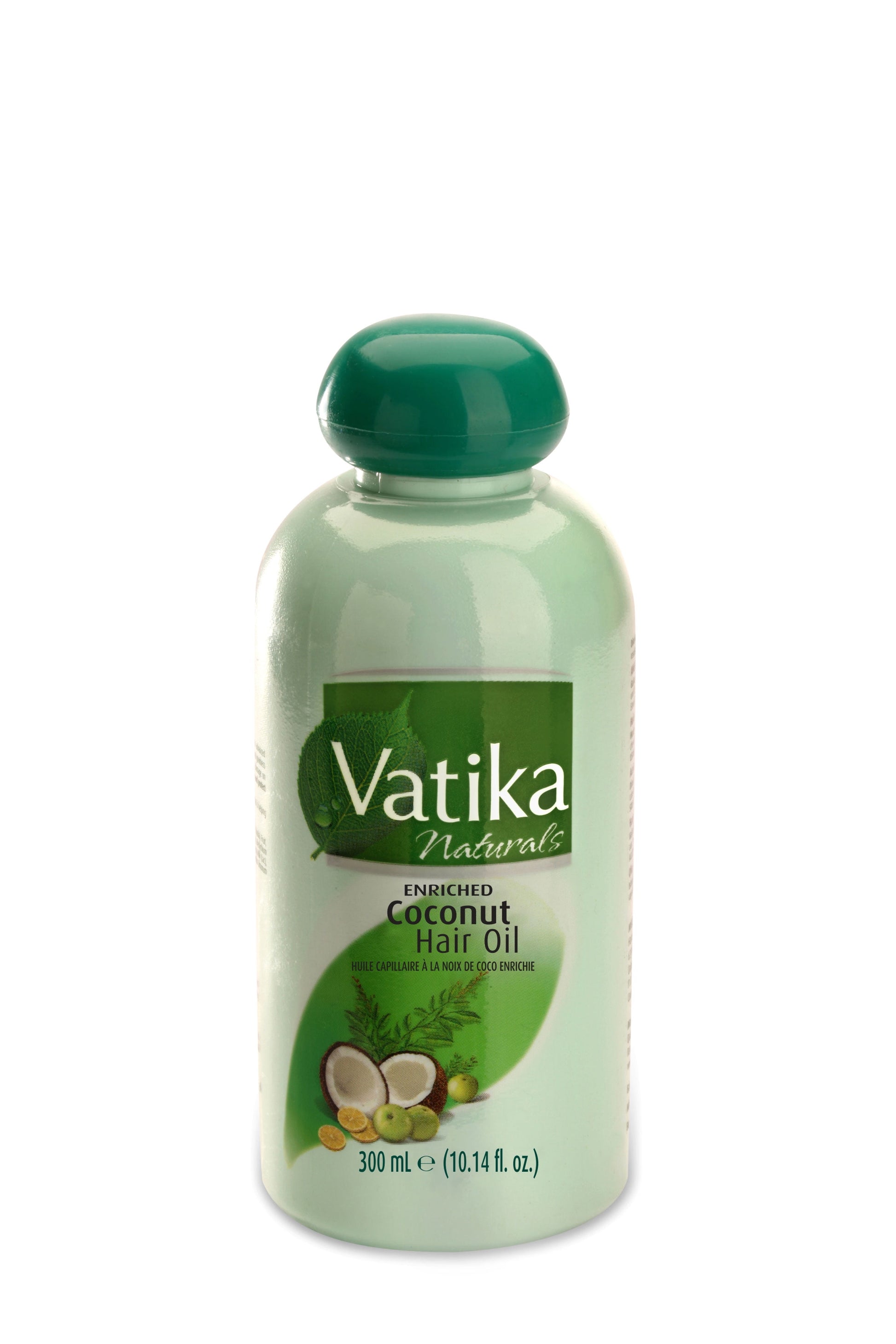 Dabur Vatika Naturals Enriched Coconut HairOil with Henna, Amla, Lemon (300ml)