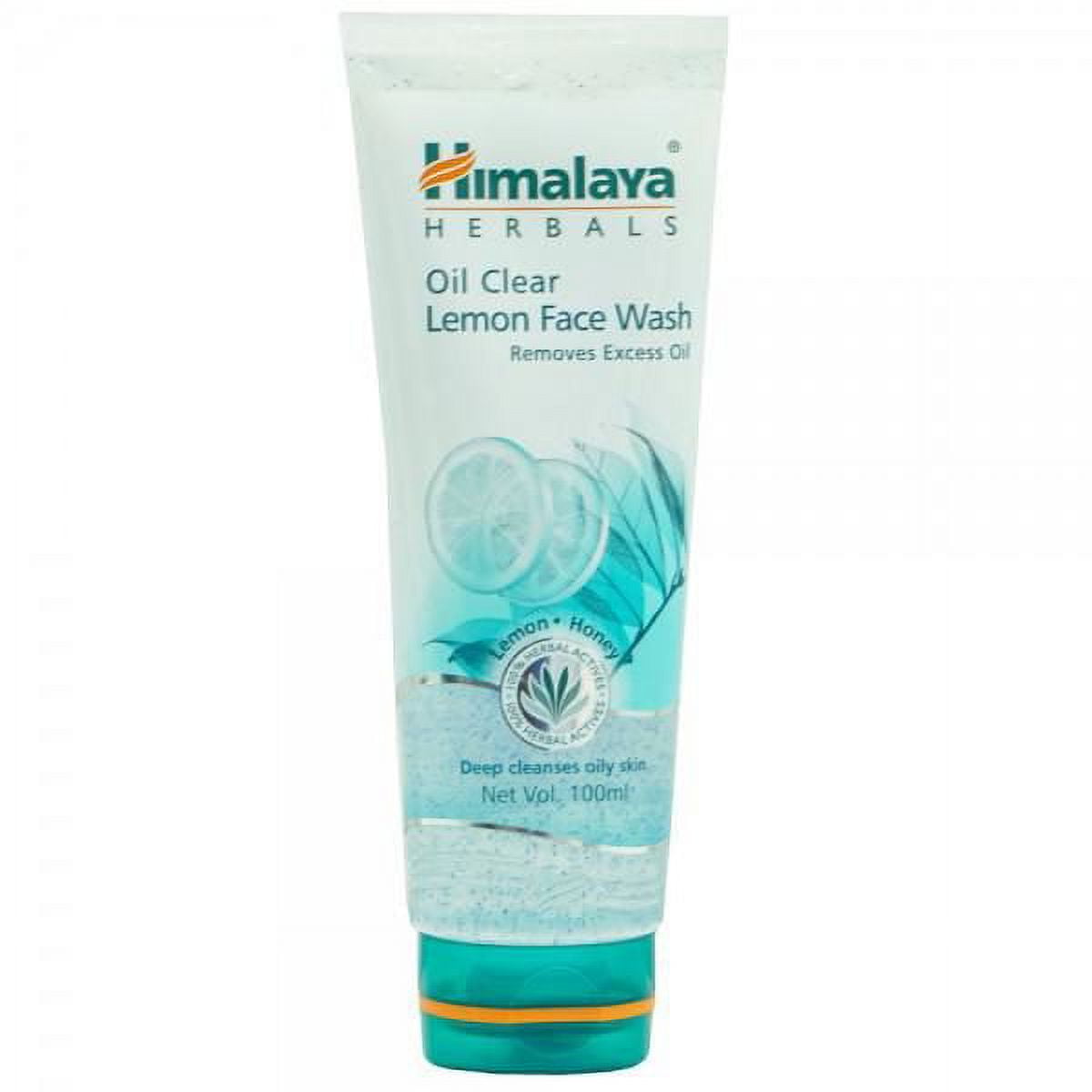 Himalaya Oil clear Lemon FaceWash Removes Excess Oil 100ml (Pack of 2)