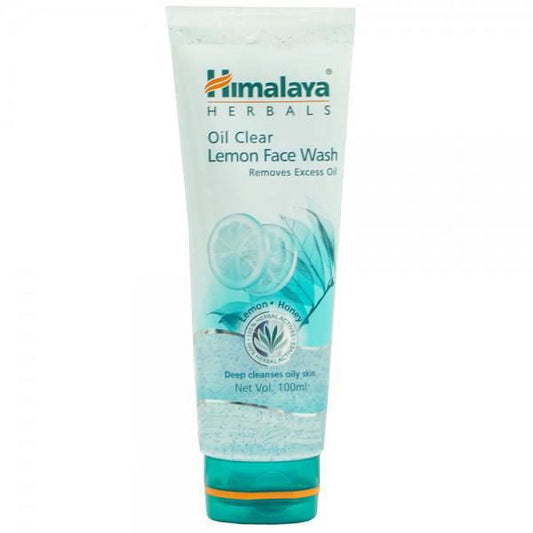 Himalaya Oil clear Lemon FaceWash Removes Excess Oil 100ml (Pack of 2)