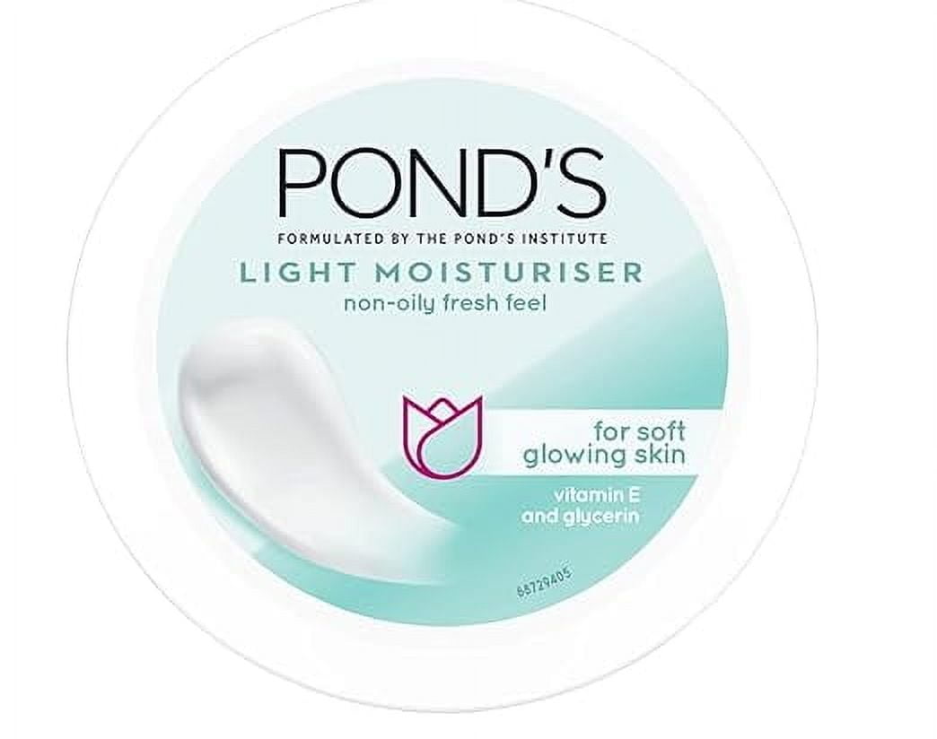 POND'S Light Moisturizer, 100Ml, For Soft, Glowing Skin, With Vitamin C, E & Niacinamide,