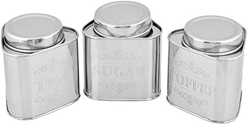 iKonbi Stainless Steel Triangle-Shaped Tea, Sugar, and Coffee