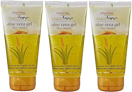 Patanjali Ayurveda Saundarya Kesar Chandan Aloe Vera Gel - 150ml (Pack of 1)