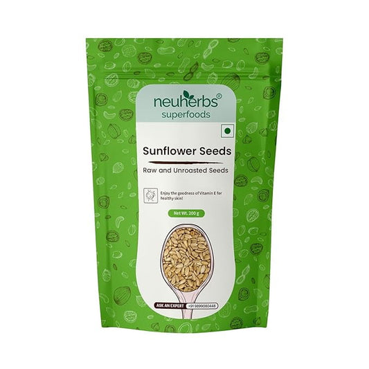 Neuherbs Sunflower Seeds | Dry Seeds For Eating | Raw Healthy Snack For Skin | Rich In Pro