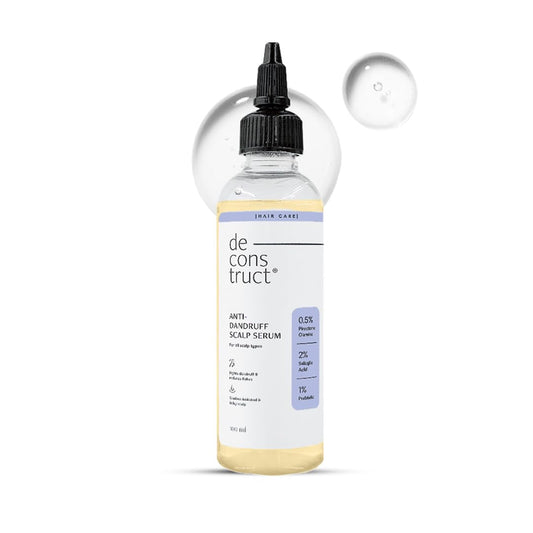 Deconstruct Anti-Dandruff Scalp Serum|Contains 2% Salicylic Acid + 1% Prebiotic + 0.5% Pir
