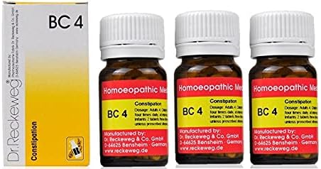 Dr. Reckeweg Bio Combination 4 Tablets: 20g, Pack of