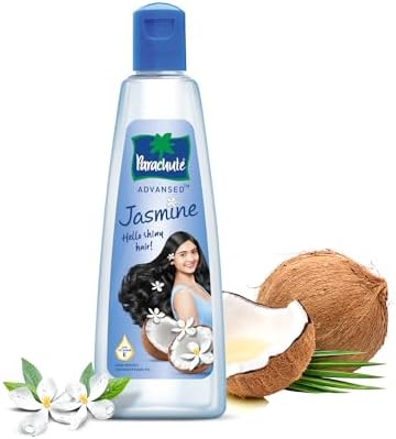 Parachute Advanced Jasmine Coconut Herbal Hair Non Sticky Oil 300ml (Same mfg as Parachute