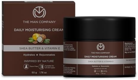 The Man Company Daily Moisturising Summer Cream With Shea Butter & Vitamin E For Moisturiz