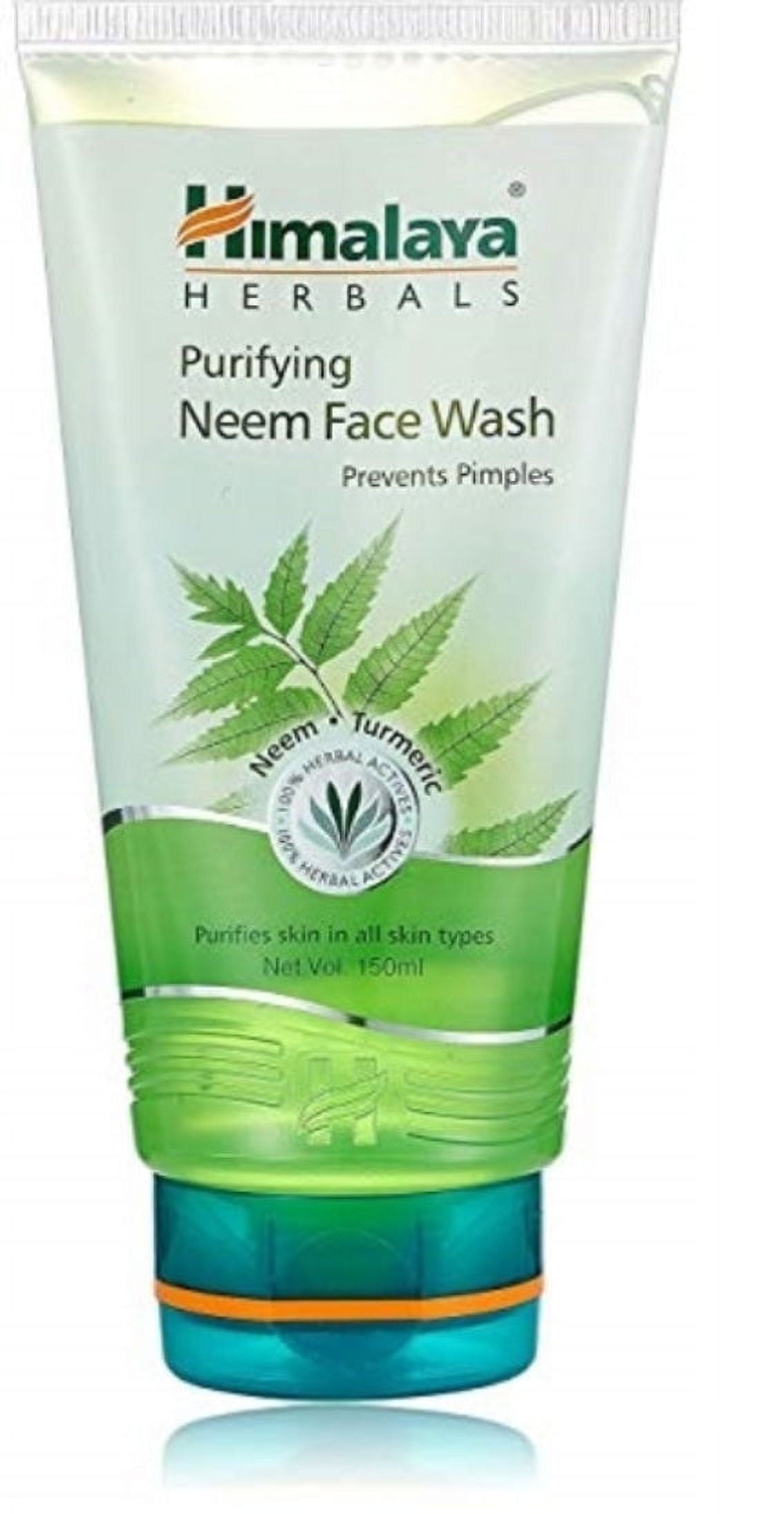 Herbals Himalaya Ayurvedic Purifying Neem FaceWash, Prevents Pimples 150ml