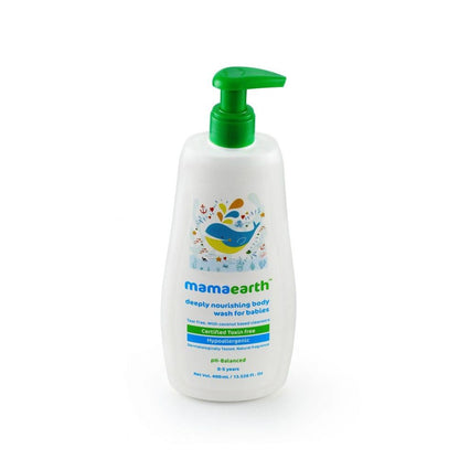 Mamaearth Natural Baby Body Wash: Tear Free, 400 ml