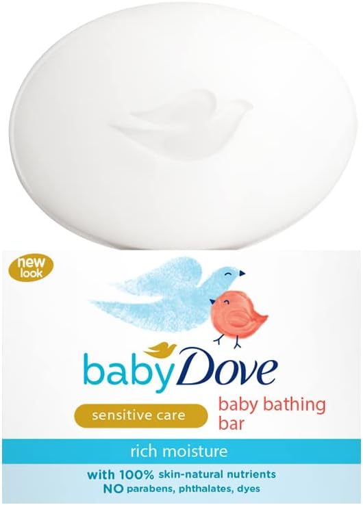 Baby Dove Rich Moisture Bathing Bar,
