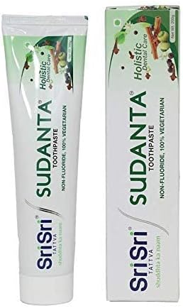 Sri Sri Tattva Sudanta Herbal Toothpaste: 200 g, Pack of 2