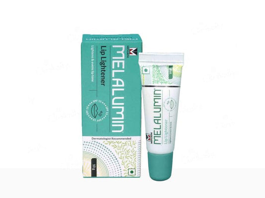 MELALUMIN Lip Lightener Spf 15 10Gms, white