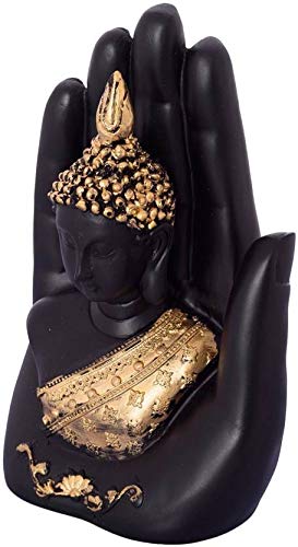 iKonbi Resin Hand Buddha Vaastu, Showpiece, Corporate, Traditional, Handmade, Miniature,