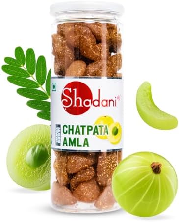 Shadani Chatpata Amla( (Goosberry) Candy Box - Special Sweet Sour and Spcies Flavour 200 G