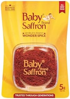 Baby Brand Saffron Baby Saffron (Kesar) 5G 100% Pure World'S Finest Saffron