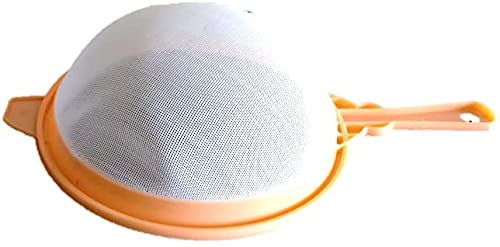 iKonbi Plastic Juice Strainer 7 Number 33 CMS long and 17 CMS diameter strain jali chalni soup mango ras multicolour