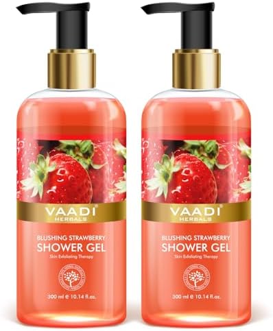 Vaadi Herbals Shower Gel - Sulfate-Free - Herbal BodyWash Both For Men And Women - 300 Ml