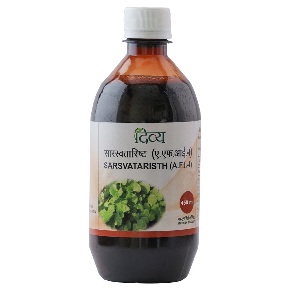 Patanjali Divya Sarsvataristh / Saraswatarishta (450 ML)