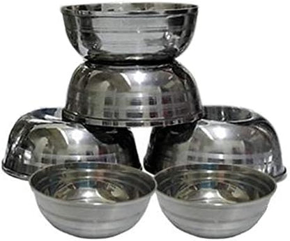 iKonbi Sabji Bowl Set Stainless Steel, Pack of 6