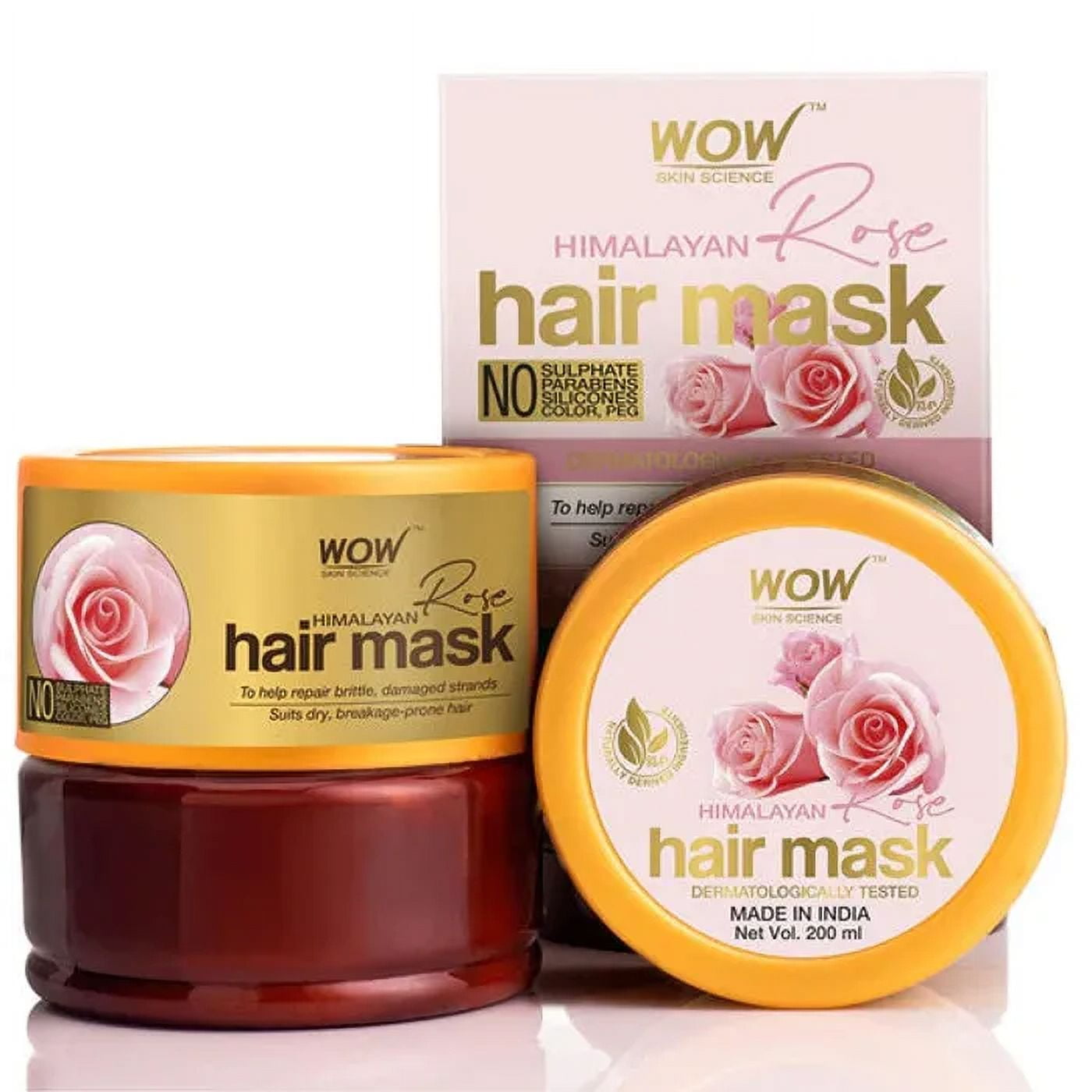 Wow Skin Science Himalayan Rose HairMask 200ml