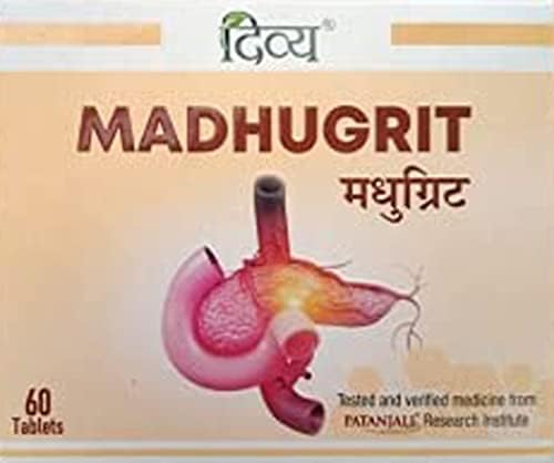 Patanjali Divya Madhugrit 60 Tablets -