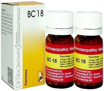 Dr. Reckeweg Biochemic Combination Tablet BC 18: Pack of