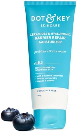 Dot & Key Ceramides Moisturizer with Hyaluronic for Intense Moisturizing and Skin Strength