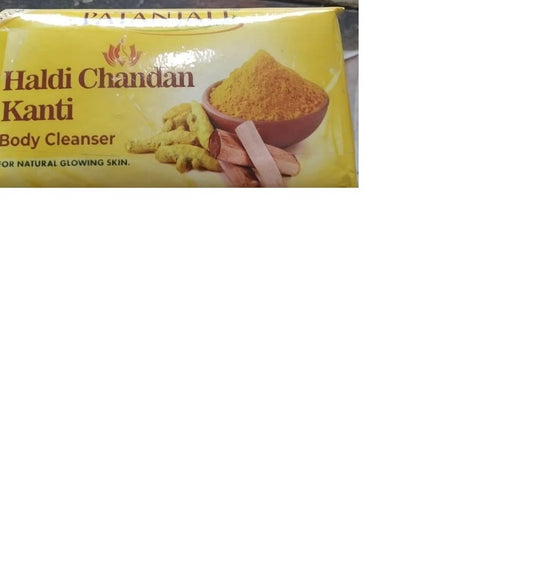 Patanjali Haldi Chandan Kanti Body Cleanser: 150g, Pack of