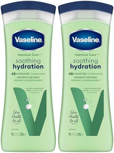 Vaseline Intensive Care Aloe Soothe BodyLotion, 400ml, Multicolor, (Pack of 1)