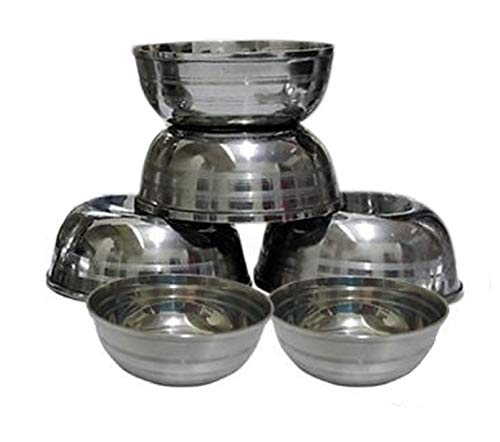 iKonbi Set of 6 Round amrapali Glass and 6 Bowls
