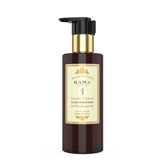 Kama Ayurveda Lavender Patchouli Hair Cleanser: Pure Essential Oils,