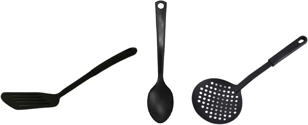 iKonbi Black Nylon Kitchen Utensil Set – Set of