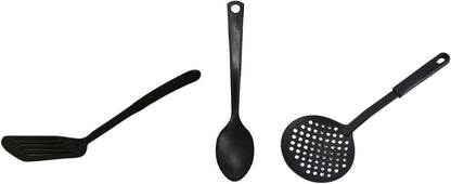 iKonbi Black Nylon Kitchen Utensil Set Set of