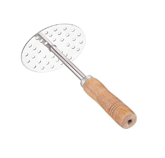iKonbi Stainless Steel Pav Bhaji Masher, Boil Potato Masher Other Vegetable Masher with