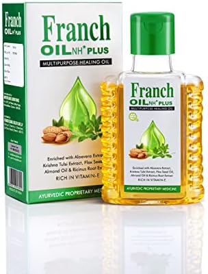 Franch Oil NH* Plus | Multipurpose Healing Oil - Stretch Marks, Small Burns, Scars, Aches